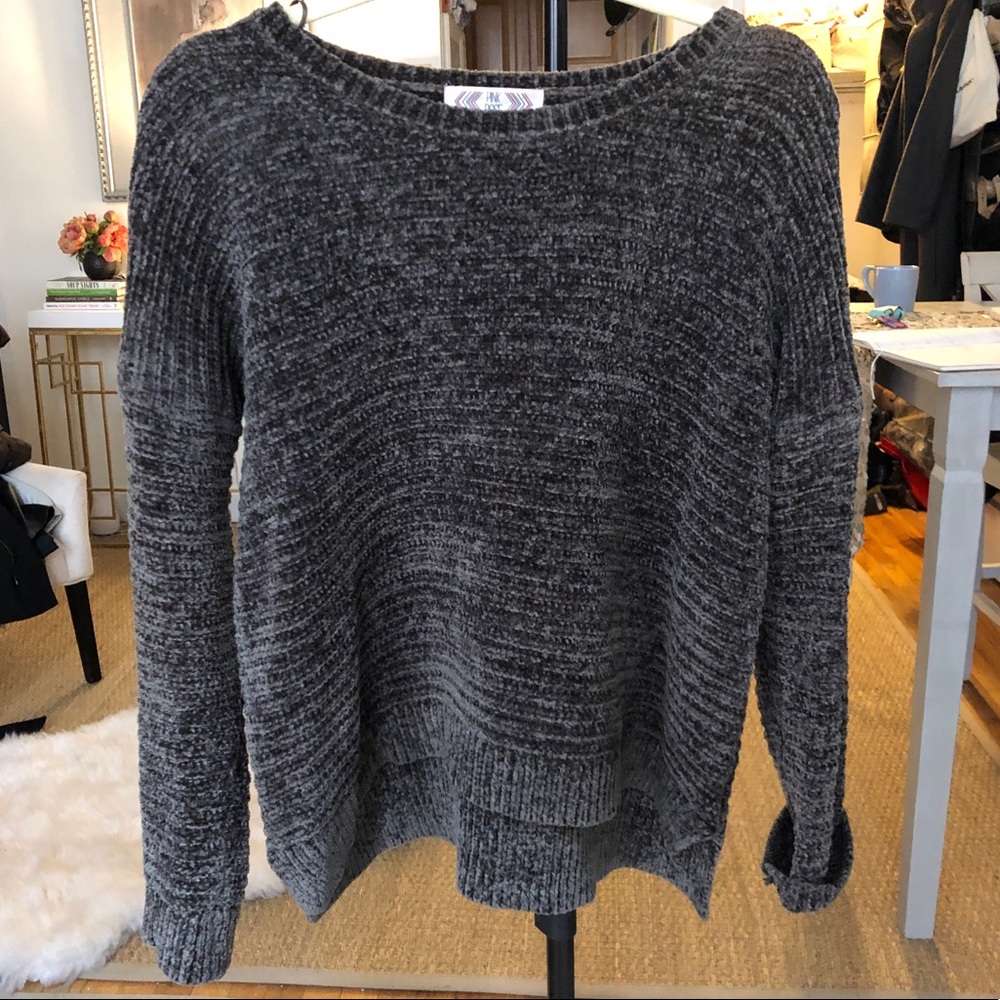 Green Velvety Sweater